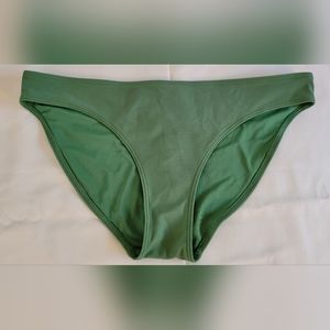 AE Aerie Bikini Bottoms, Green, M